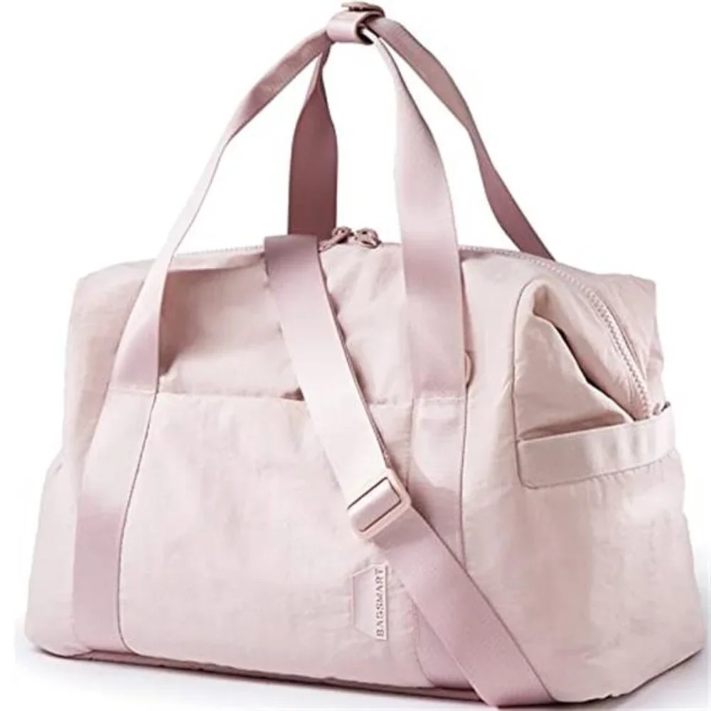 Gym Bag for Women Travel Duffel Bag Weekender Carry On Tote Workout Dance Bag